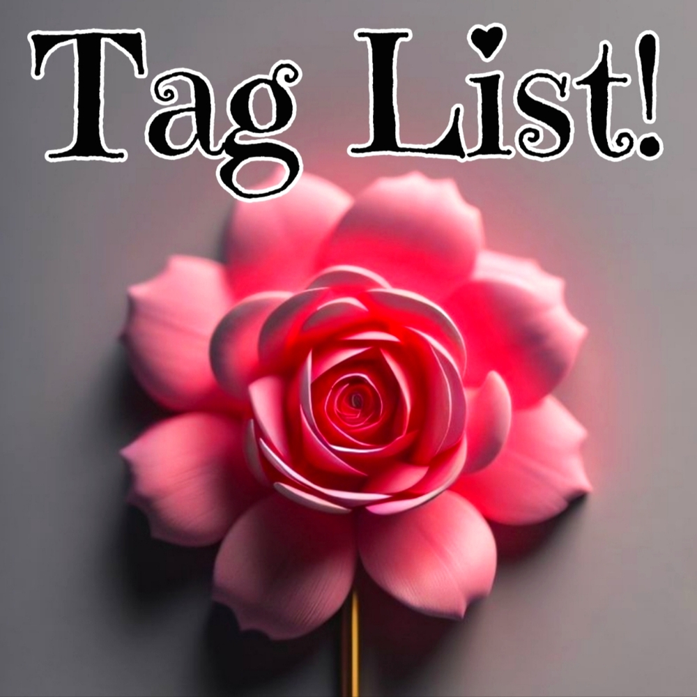 Tag list for bag n Accessories show!